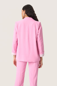 Soaked in Luxury Shirley Rosebloom Fold Up Blazer