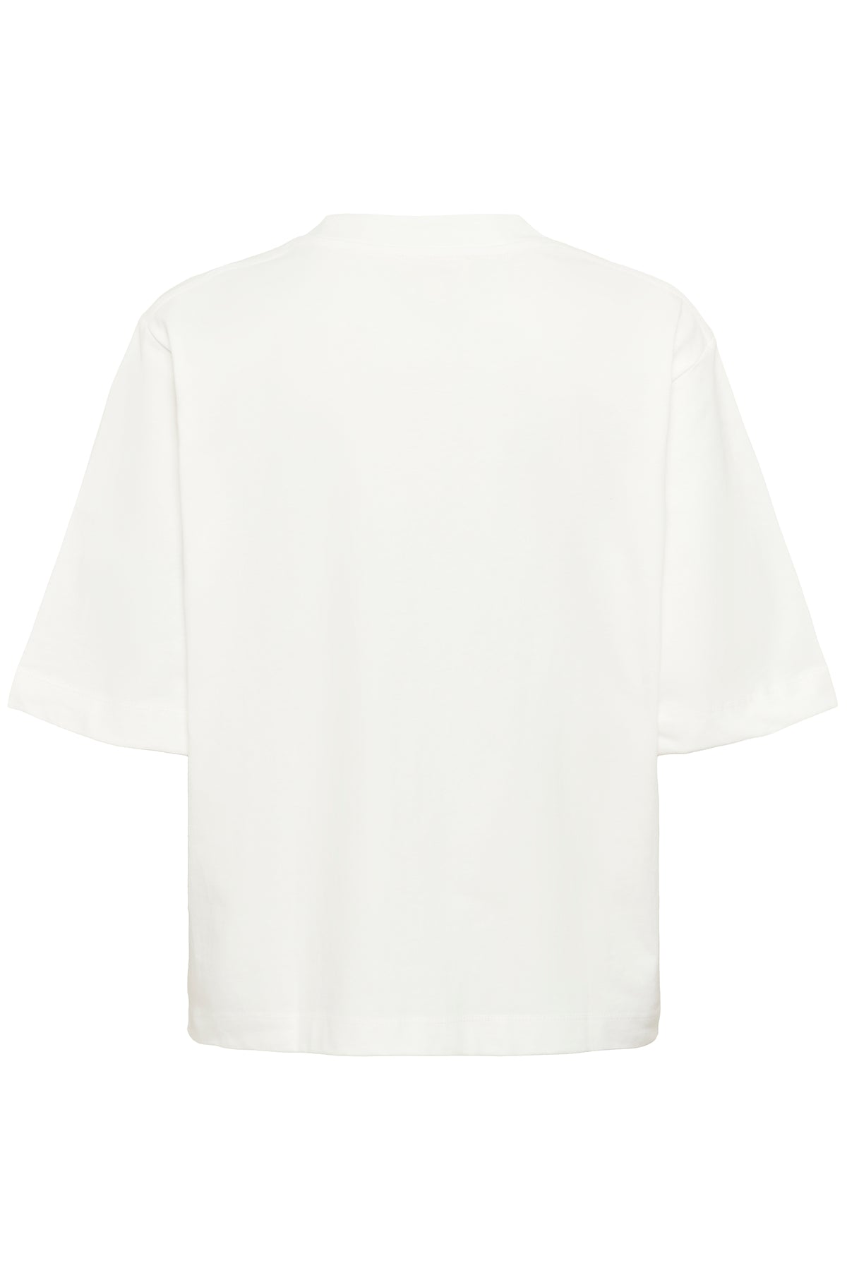 Soaked in Luxury SLJina Broken White Logo Oversized T-Shirt