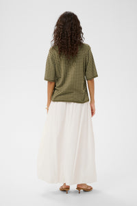 Soaked in Luxury SLSpina Dusky Green/Turtledove Supersoft Stripe Knit