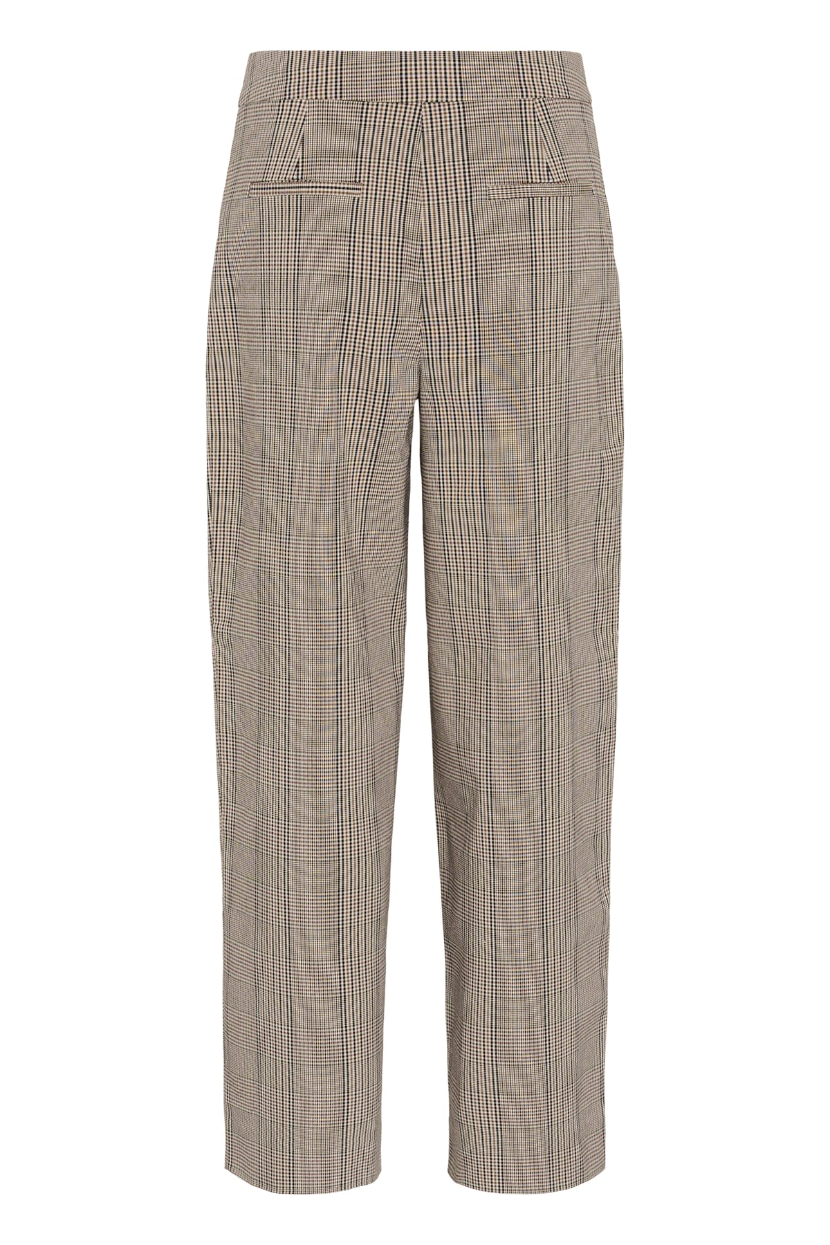 Soaked in Luxury SLKinabalu Check Barrel Trousers, 30409602