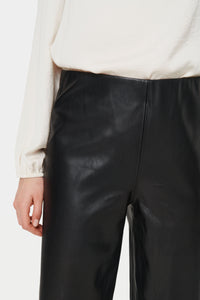 Saint Tropez Dowie Black PU Leather Culottes, 30510782