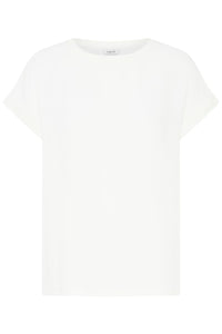 B.Young ByPanyax Marshmallow Silky Front T-Shirt
