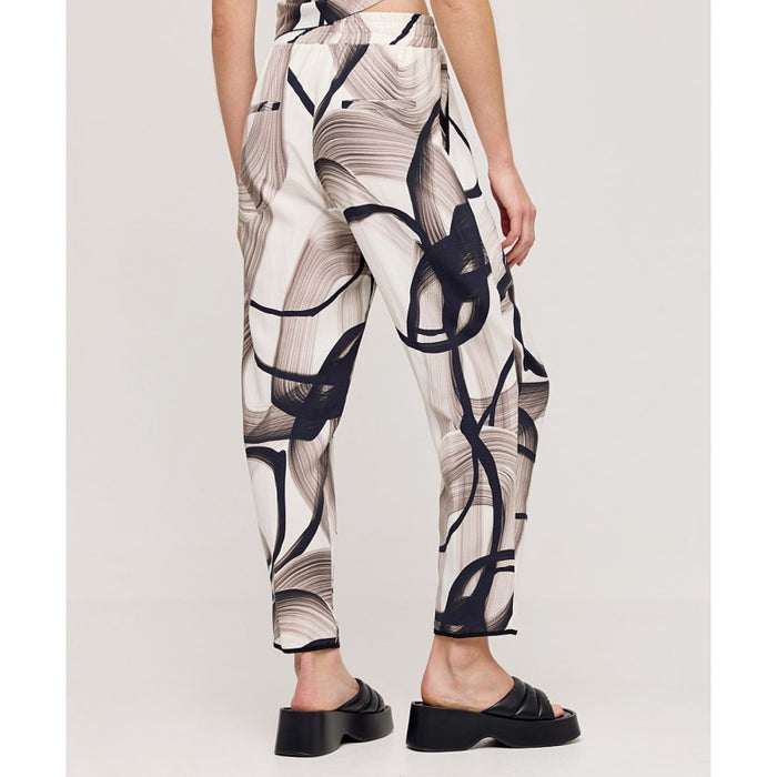 Access Fashion Abstract Printed Harem Trousers, 43-5029