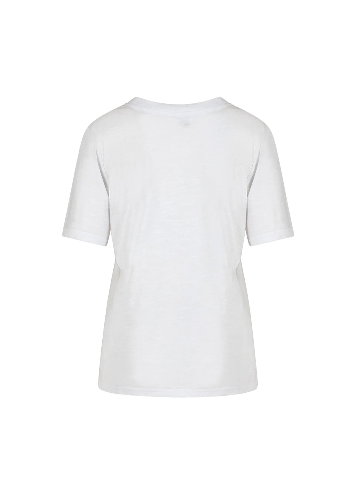 Coster Copenhagen White T-Shirt with Leopard Print Heart
