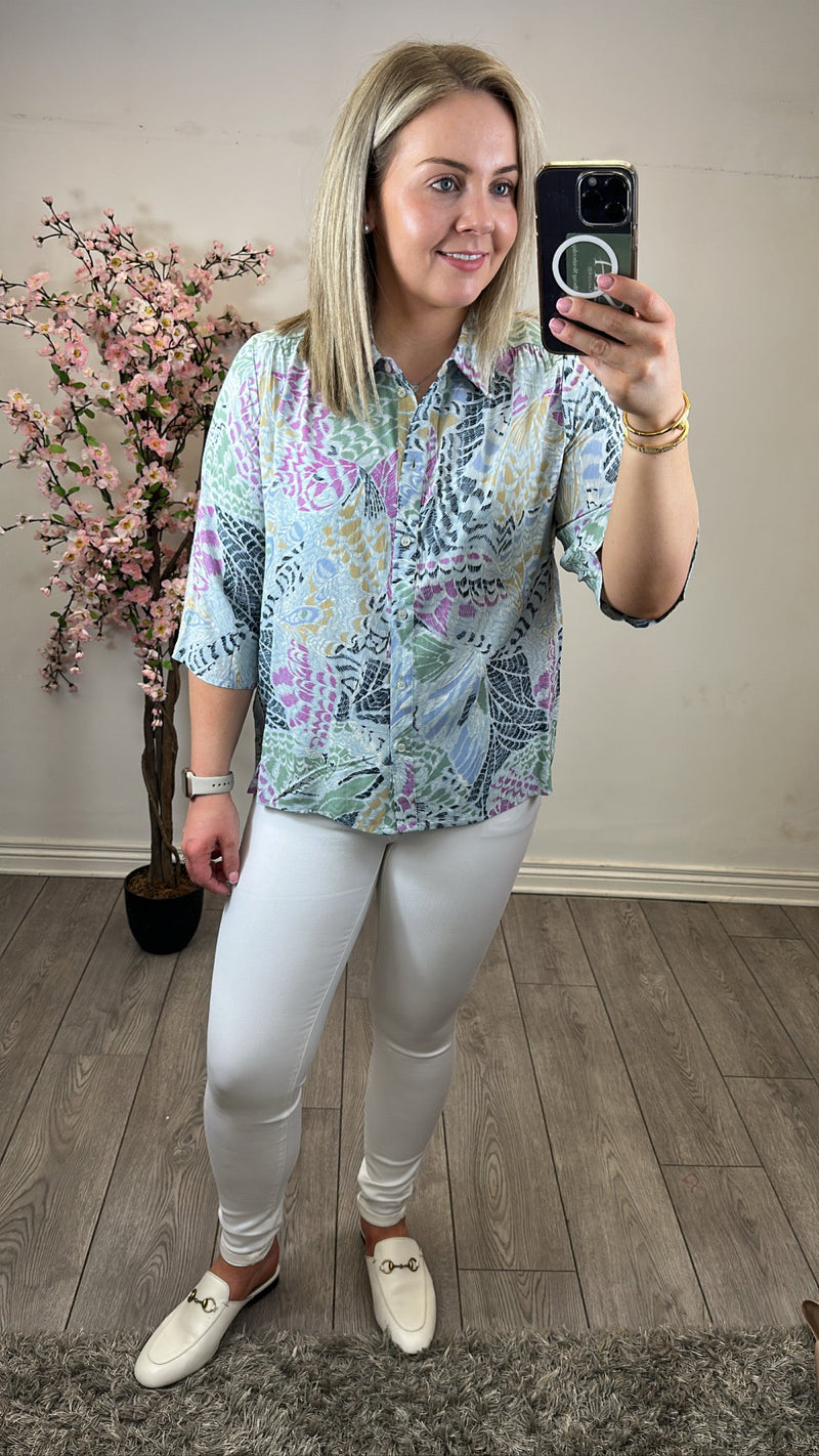 Toxik Original HighWaisted Bum Lift White Skinny Jeans