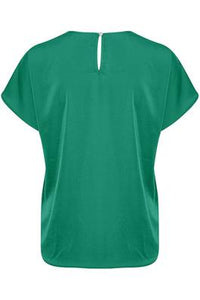 InWear Rinda Emerald Green V-Neck Top, 30105188