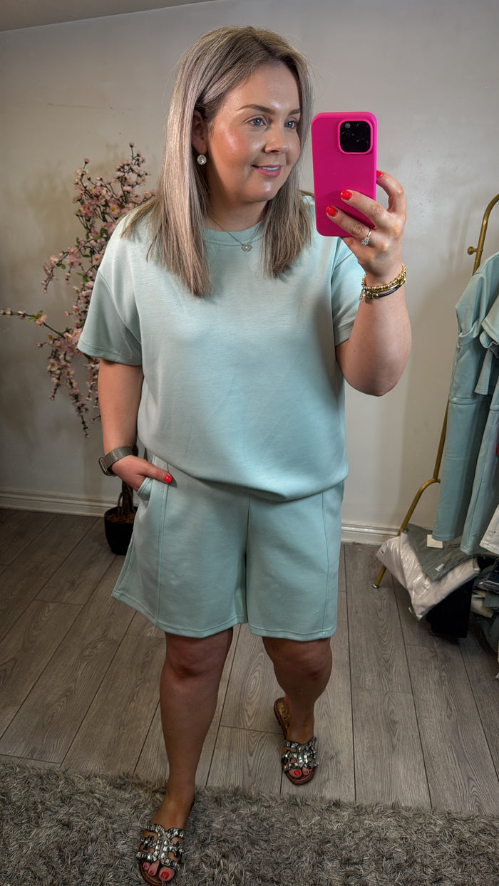 B.Young ByPusti Modal Blue Haze Shorts