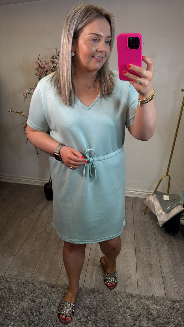 B.Young ByPusti Blue Hazel Modal Relaxed Fit Dress, 20816691