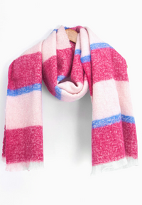 Ruby 67 Zola Fuchsia/Blue Block Stripe