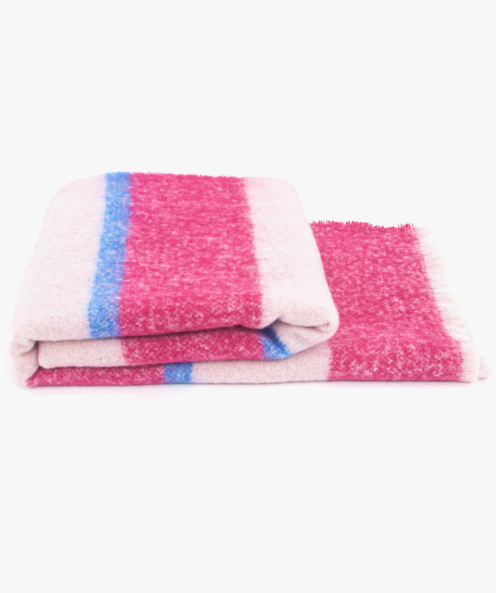 Ruby 67 Zola Fuchsia/Blue Block Stripe
