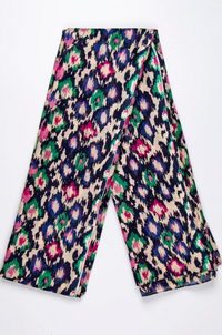 Ruby 67 Belle Navy Blue Abstract Printed Scarf