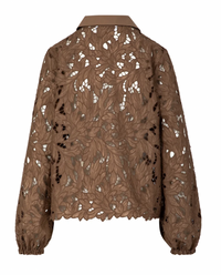 Coster Copenhagen Mocha Mousse Lace Shirt