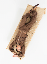 Coster Copenhagen Mocha Mousse Lace Wide Leg Trousers, 261-3107