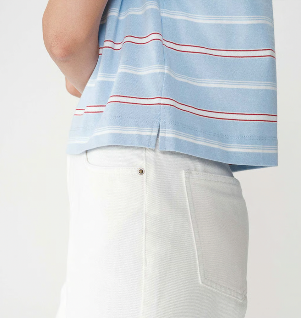 Grace & Mila Welson Blue Striped T-Shirt