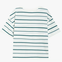 Grace & Mila Welson Green Striped T-Shirt