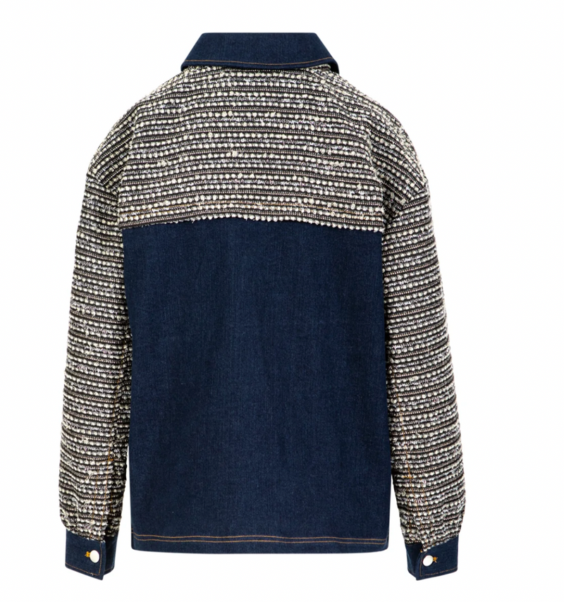 Coster Copenhagen Denim Boucle Tweed Jacket