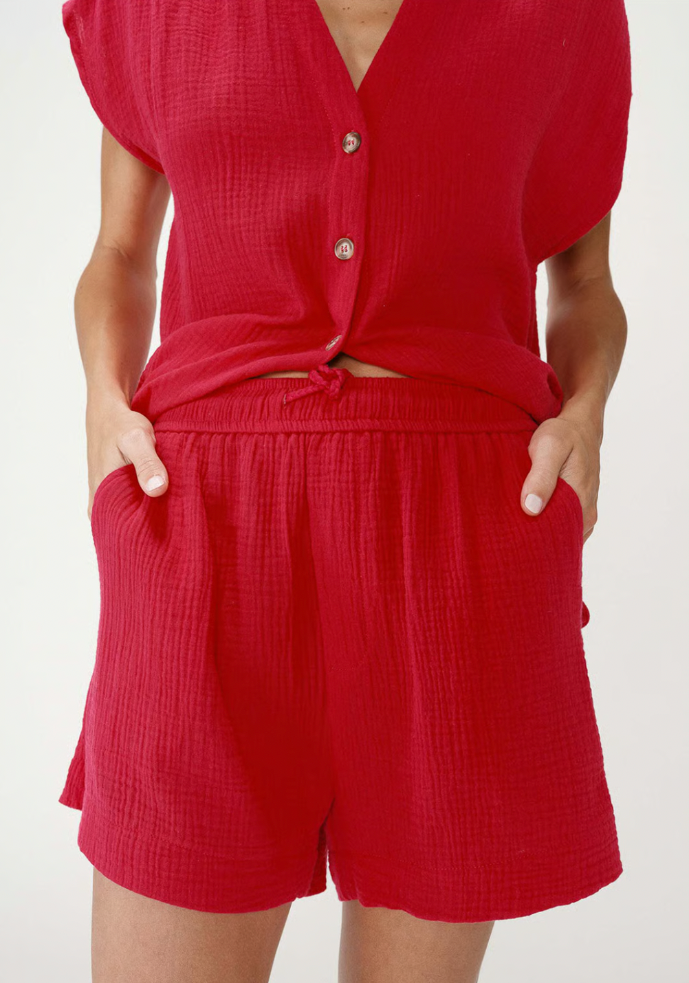 Grace & Mila Wasabi Fuchsia Pink Shorts