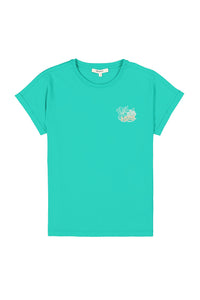 Garcia Vivid Green 'Amour' Logo T-Shirt, F50001