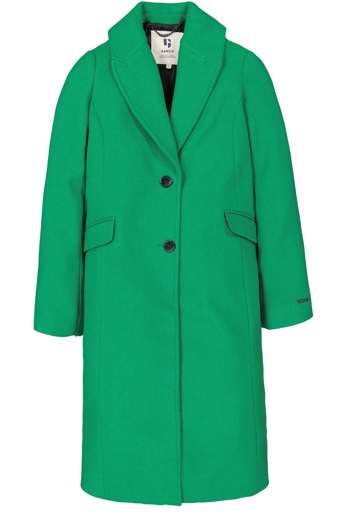 Garcia Flash Green Classic Coat, GJ300908