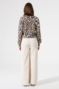 Garcia Almond Beige Furry Knitted Jumper, H50044