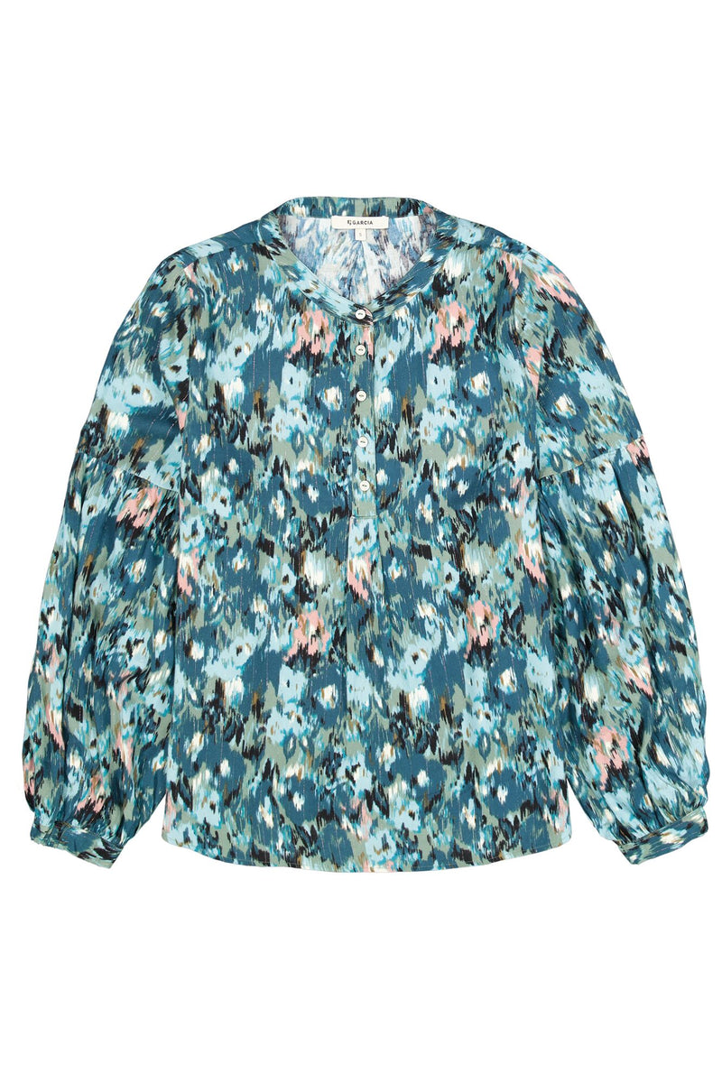 Garcia Misty Fields Abstract Printed Blouse, J30236