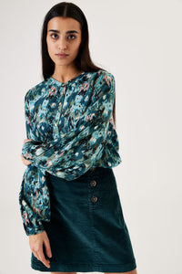 Garcia Misty Fields Abstract Printed Blouse, J30236
