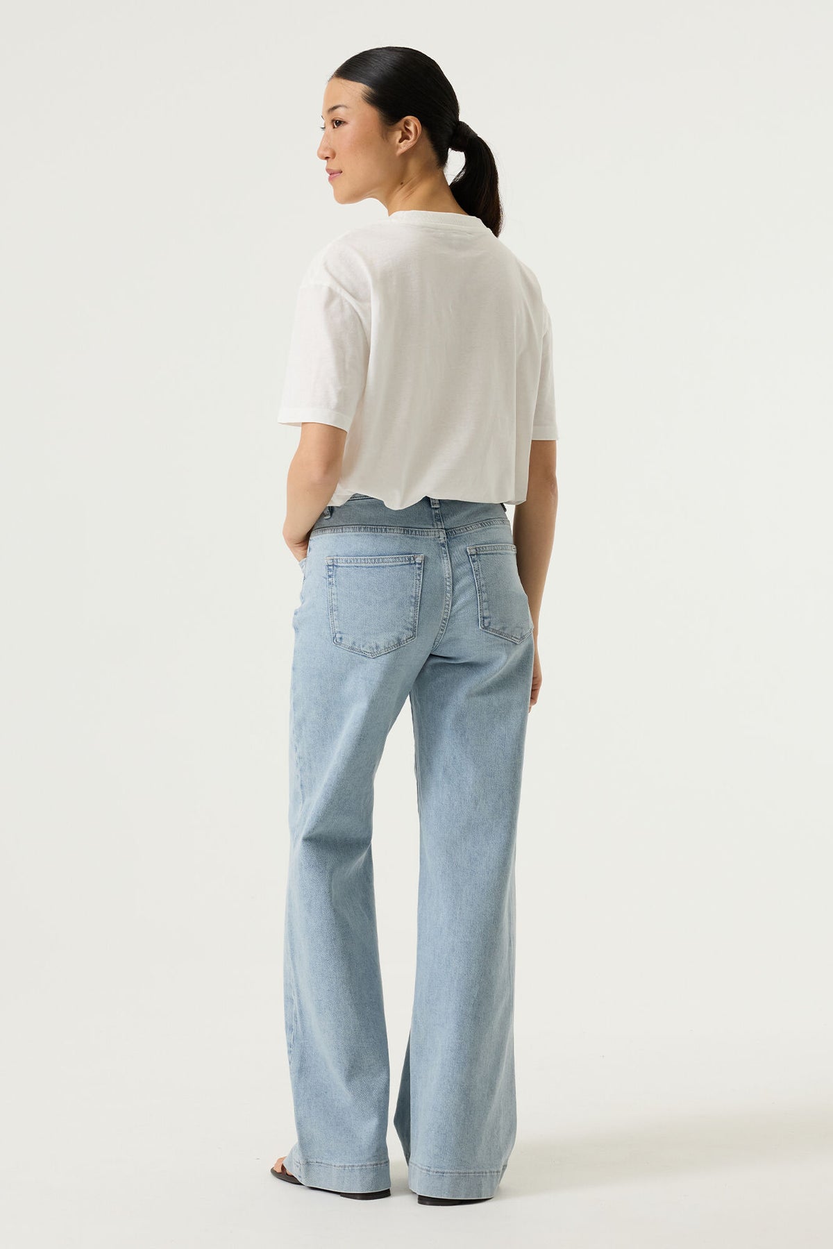 Garcia White Leopard Shoe Printed Logo T-Shirt