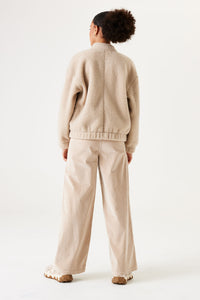 Garcia Nomad Beige Teddy Bomber Jacket, U40094