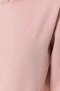 Garcia Dusky Pink Supersoft Fleece Lined Hoodie, V260263