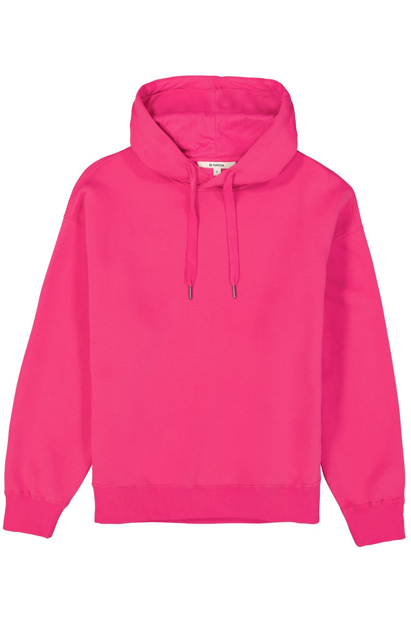 Garcia Bright Rose Pink Sports Luxe Hoodie, V40262