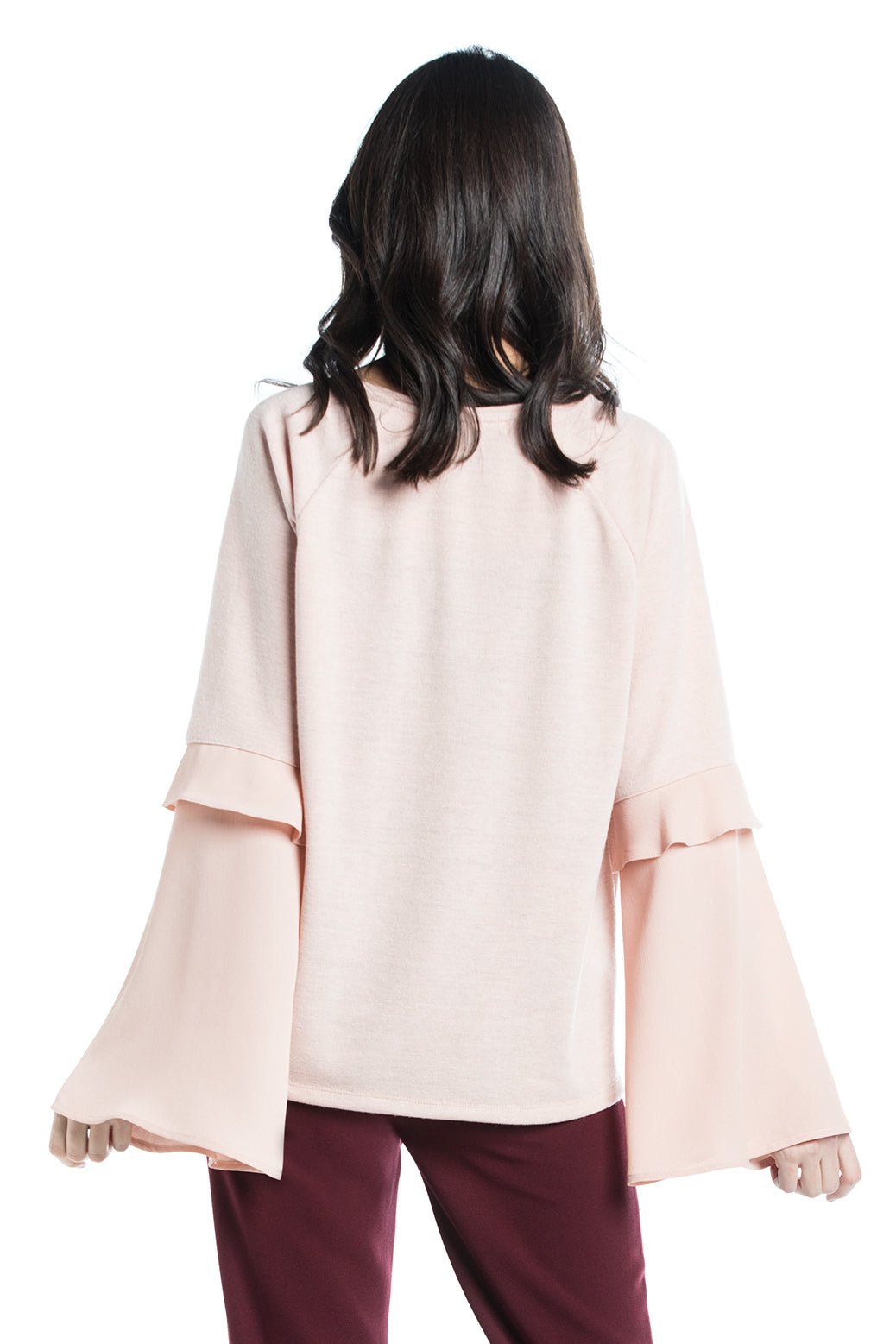 Loft bell sleeve discount sweater