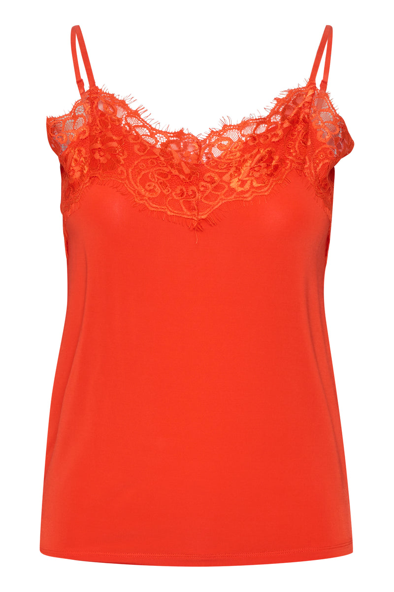 Soaked in Luxury Clara Grenadine Lace Vest Top, 30403547