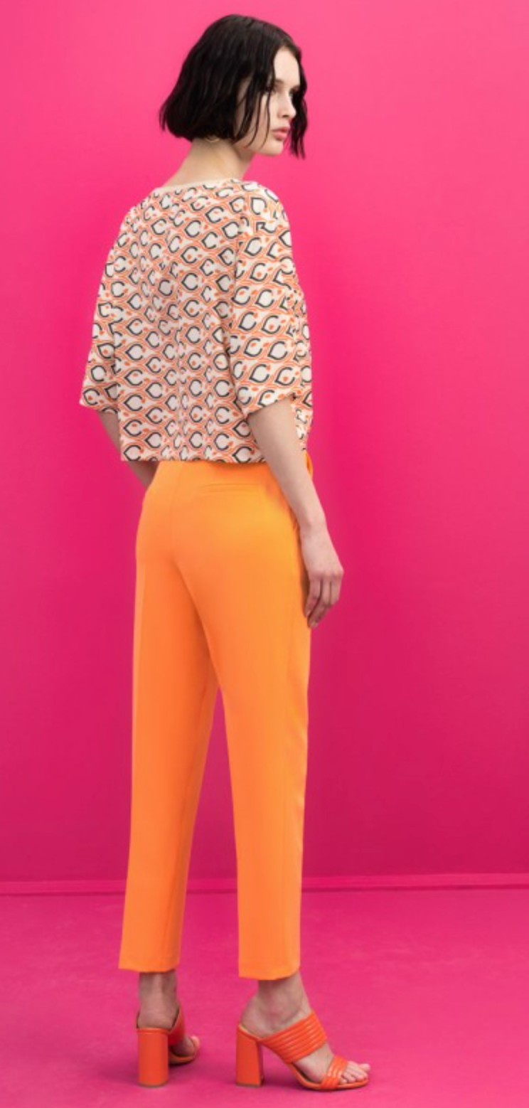 Buy FOREVER NEW Rust Womens Carrie Cigarette Pants | Shoppers Stop